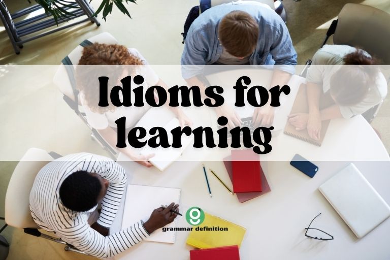 Idioms for learning