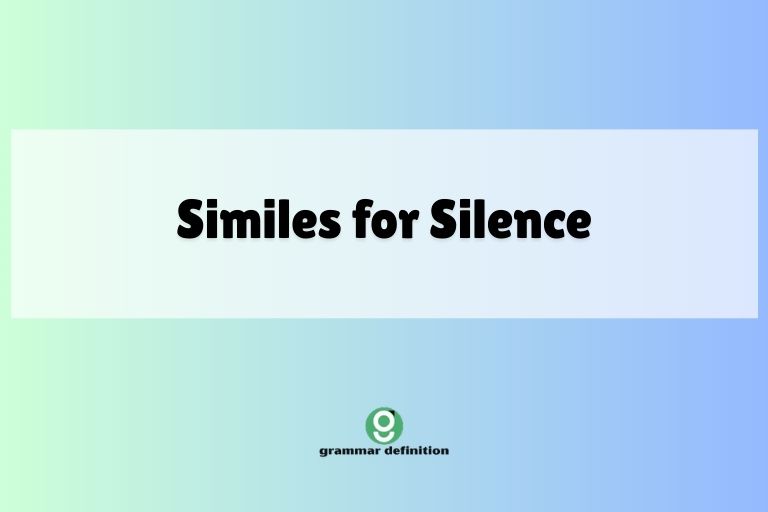 Similes for Silence