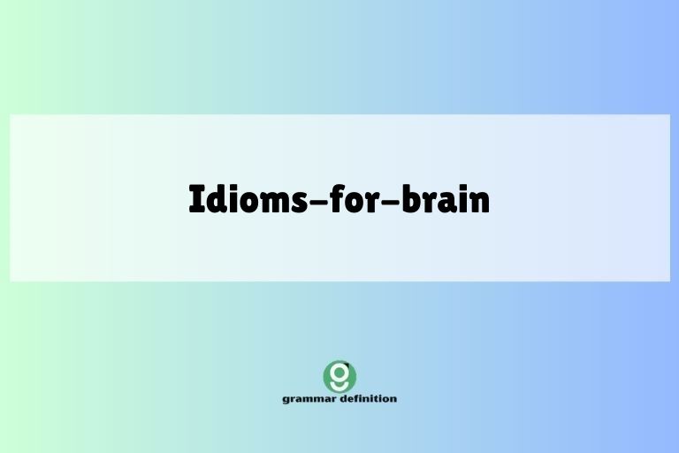 idioms-for-brain