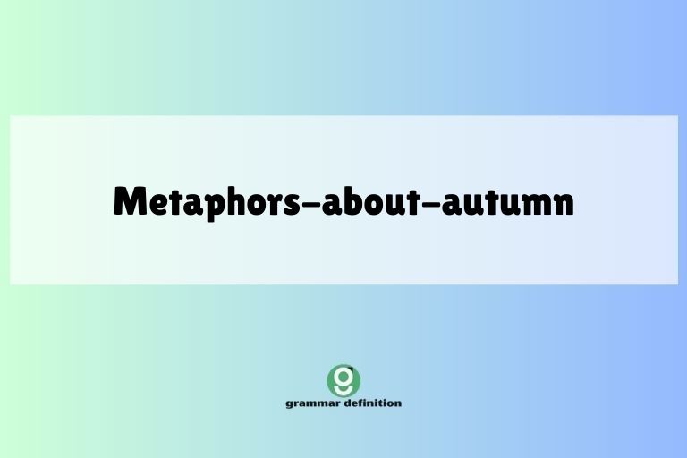 metaphors-about-autumn