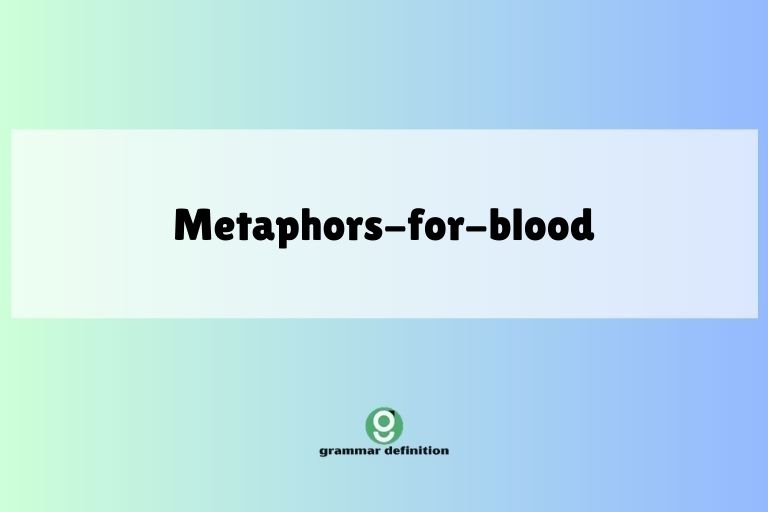 metaphors-for-blood