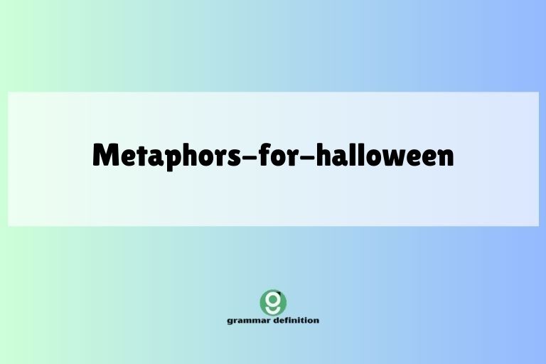 metaphors-for-halloween
