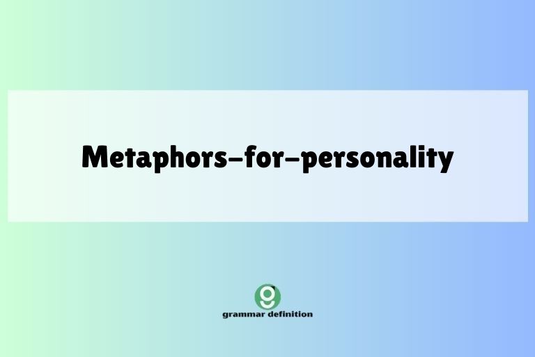 metaphors-for-personality
