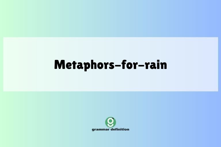 metaphors-for-rain