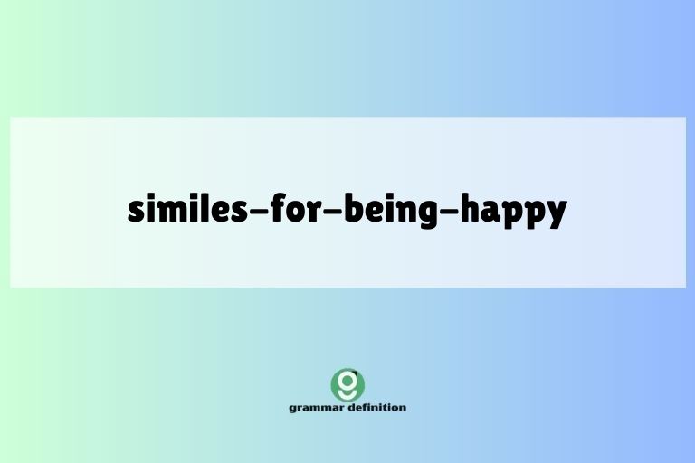 similes-for-being-happy