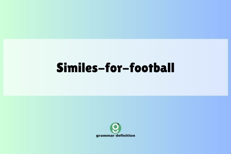 similes-for-football