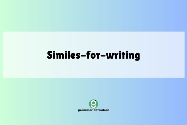 similes-for-writing