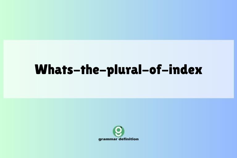 whats-the-plural-of-index